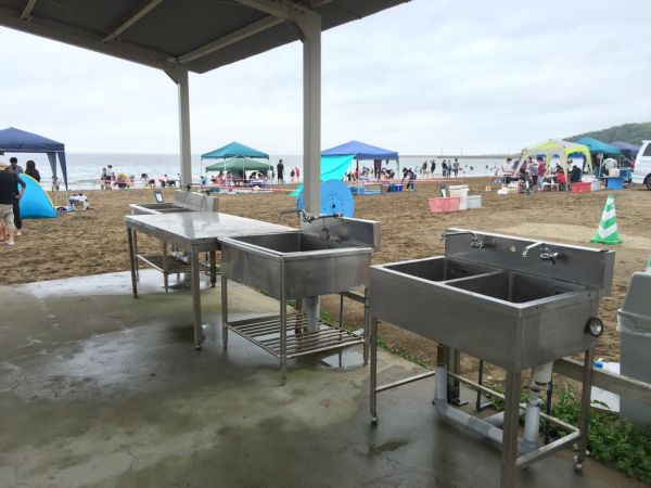的形海岸海水浴場（姫路市)