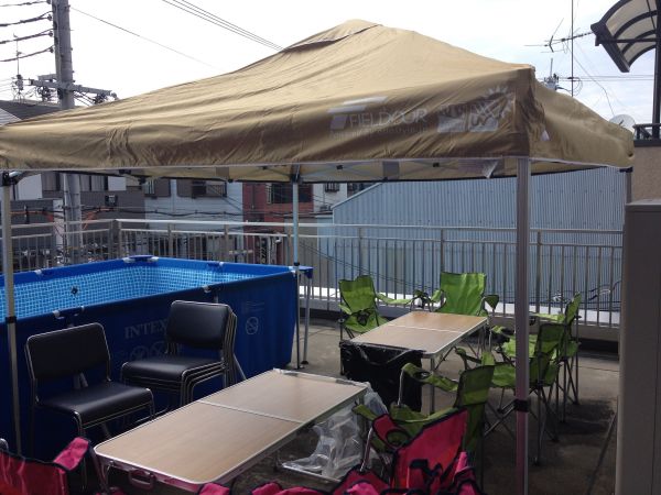 屋上BBQ（大阪市）