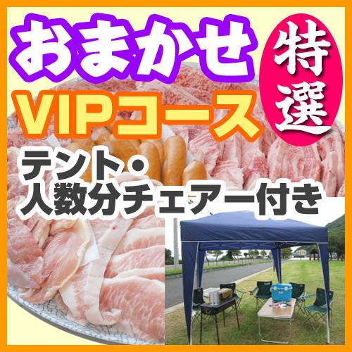 おまかせ特選BBQVIPコース 15名様以上(設置・火おこし・片づけ・ゴミの処理込みで、お一人様6080円!)/