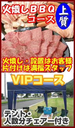 【Ｈ－30】火起し上質ＢＢＱＶＩＰプラン6名～7名（お一人様4850円）/